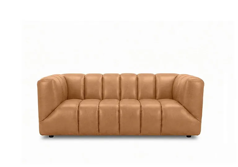 Henna 2 Seater Leather Sofa - Sofas and Armchairs