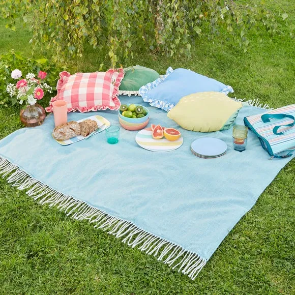 Herringbone Picnic Blanket