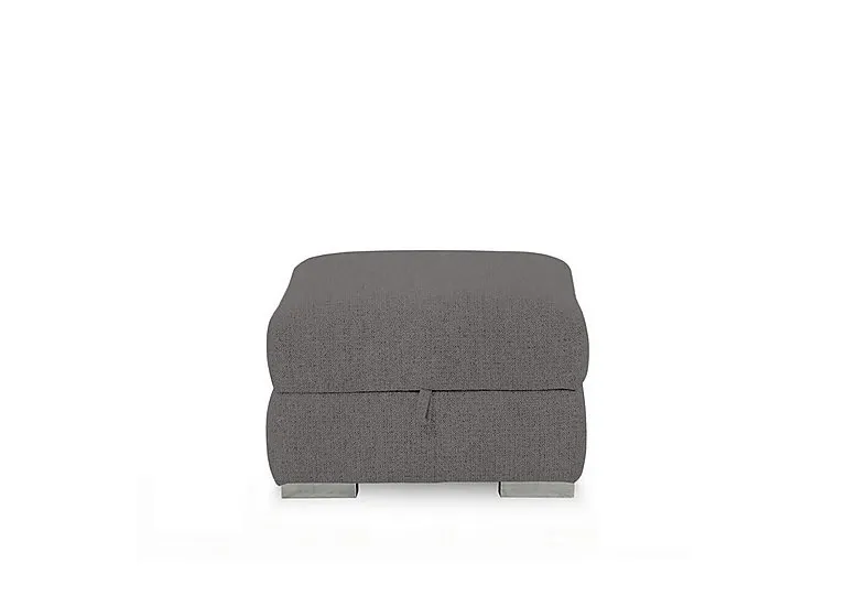 Edison Fabric Storage Footstool