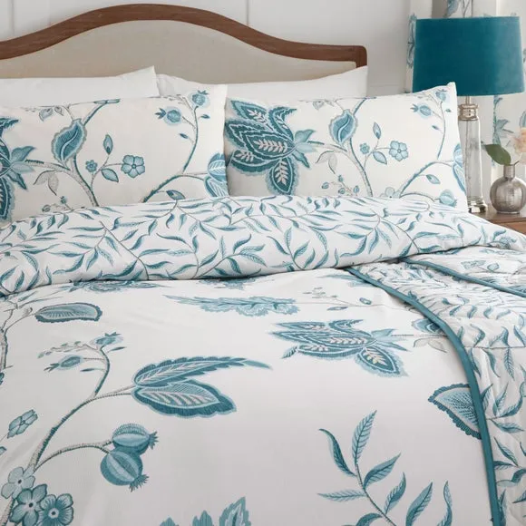 Dreams n Drapes Samira Reversible Duvet Cover and Pillowcase Set 6