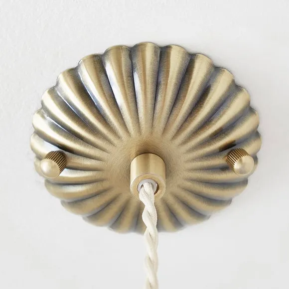 Scalloped Adjustable Flex Ceiling Light Cable 3