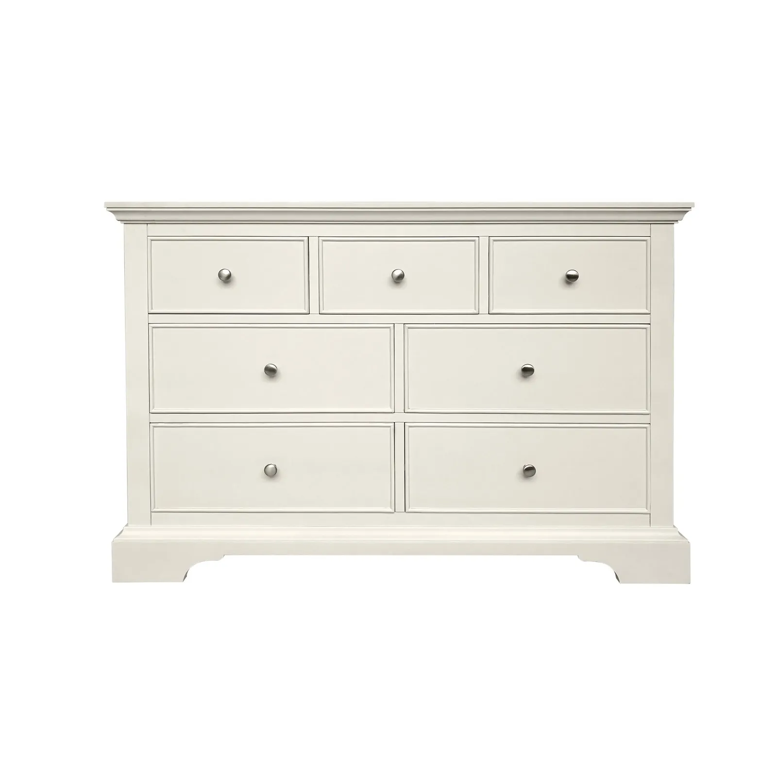 Charlotte 7 Drawer Chest White