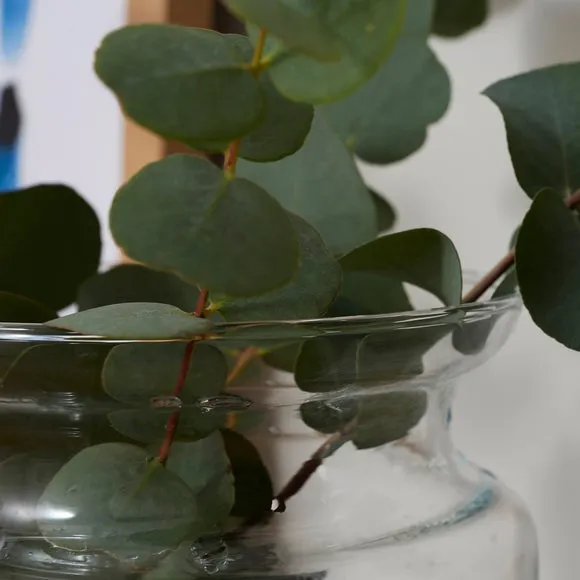 Jam Jar Shaped Glass Vase 2