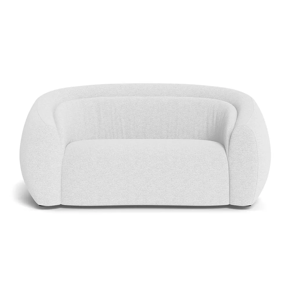 Heal's Flora 2 Seater Sofa Loop Boucle Polar 1