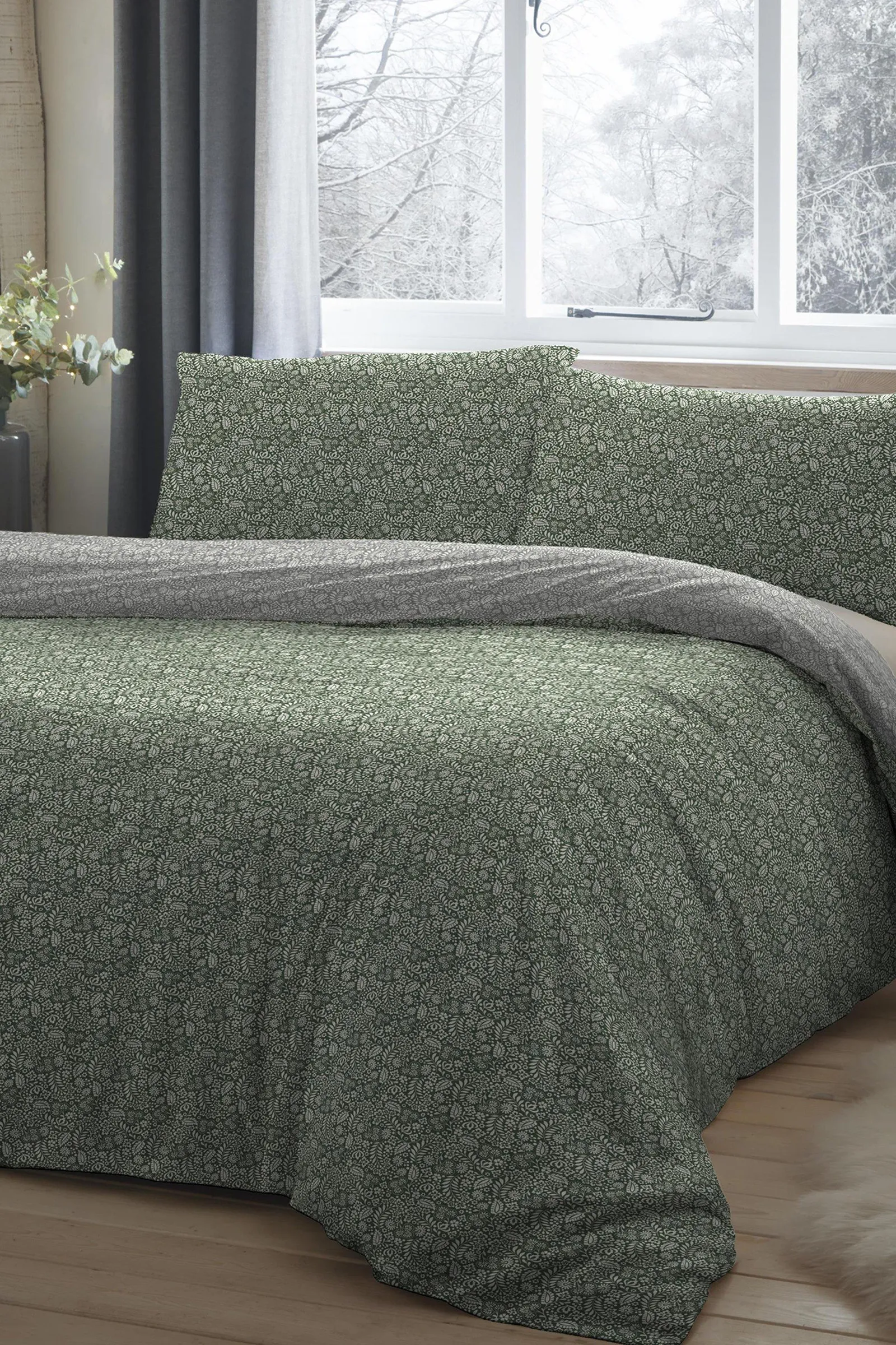 Brushed Ditsy Floral Super King Duvet Set