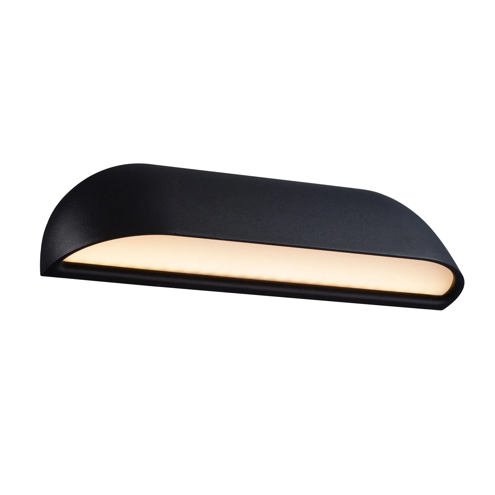 Nordlux Front Outdoor Wall Light Black Metal Garden LED IP44 3000k Mains