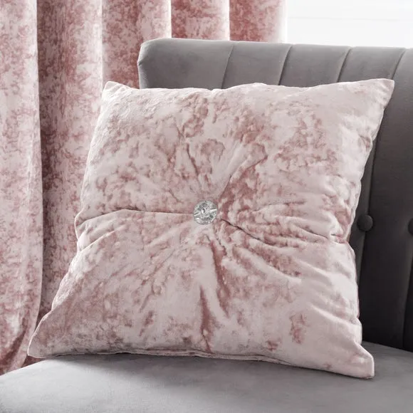 Catherine Lansfield Crushed Velvet Cushion 2
