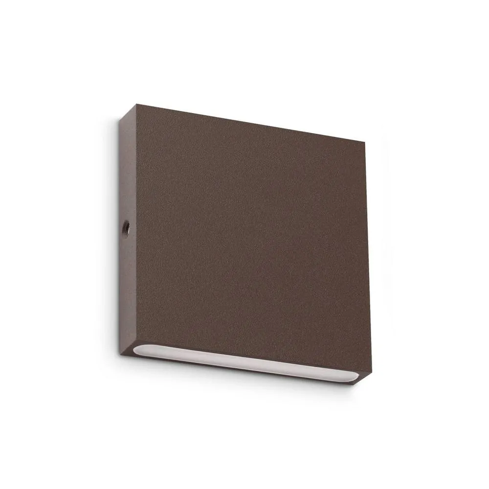 Netlighting Post It Outdoor Wall Down Lamp Coffee 310lm IP65 LED Driver Required in Brown
