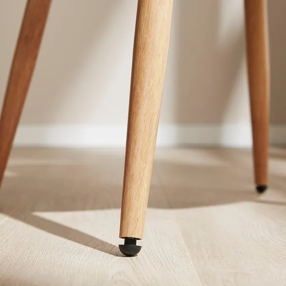 Astrid Dining Chair, Flatweave Fabric 4