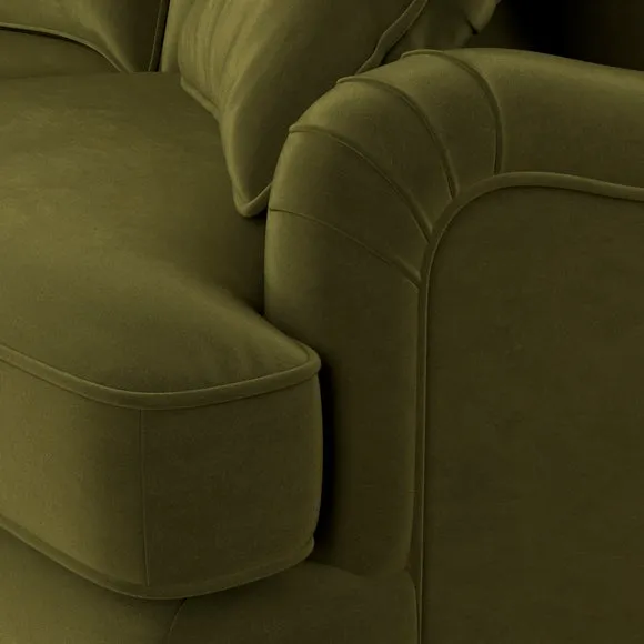 Beatrice II Velvet Corner Storage Sofa Bed 4