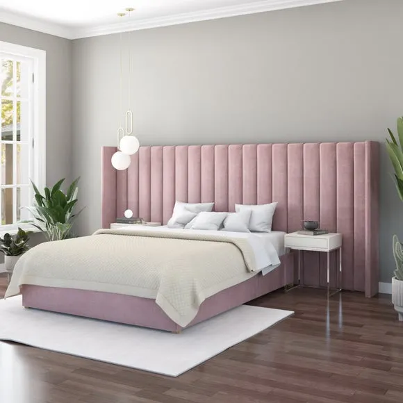 Grandeur Plush Velvet Headboard 1