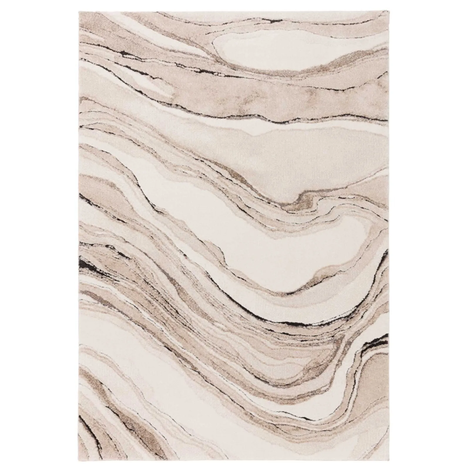 Utopia Quartz 160X230Cm Rug, Square Polypropylene | Barker & Stonehouse