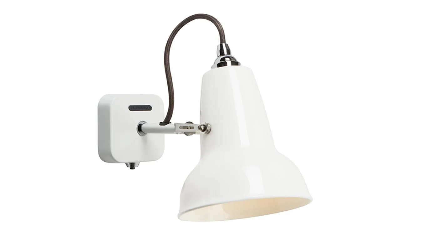 Anglepoise Original 1227 Mini Ceramic Wall Lamp Pure White