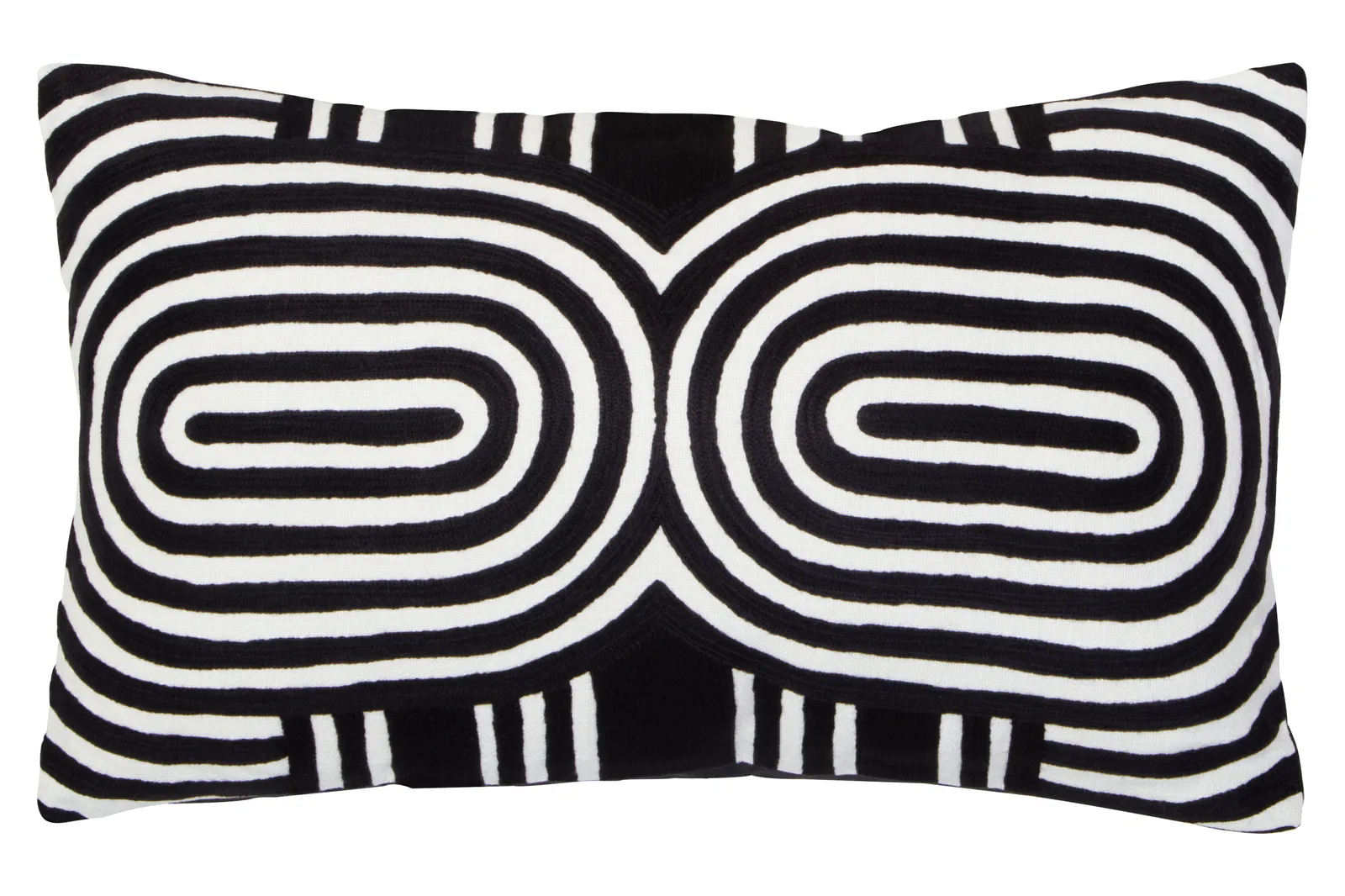 Orsina Bosie Ozella Black & White Cushion