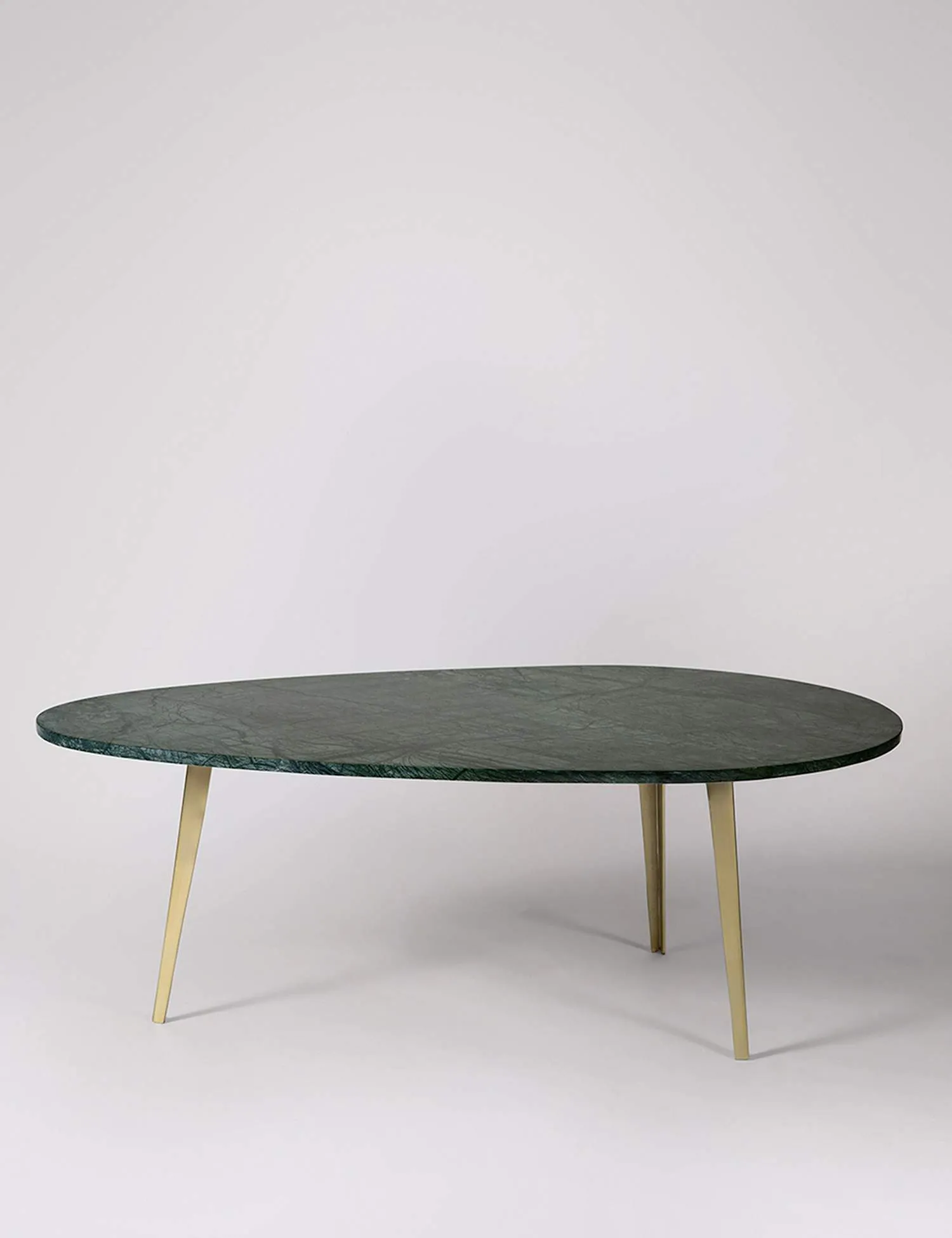 Swoon Kitson Green Marble Coffee Table Dark Green