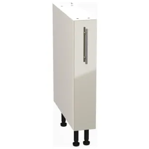 Wickes Orlando Gloss Stone 150mm Pull Out Base Unit
