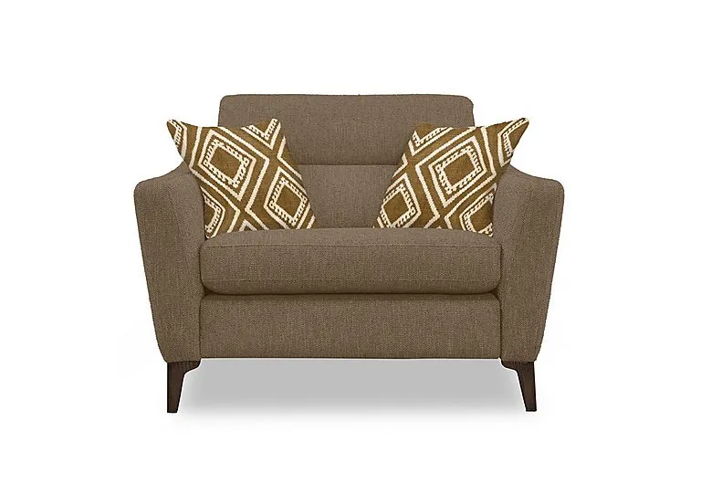 Moderna Power Recliner Snuggler with Power Telescopic Headrest