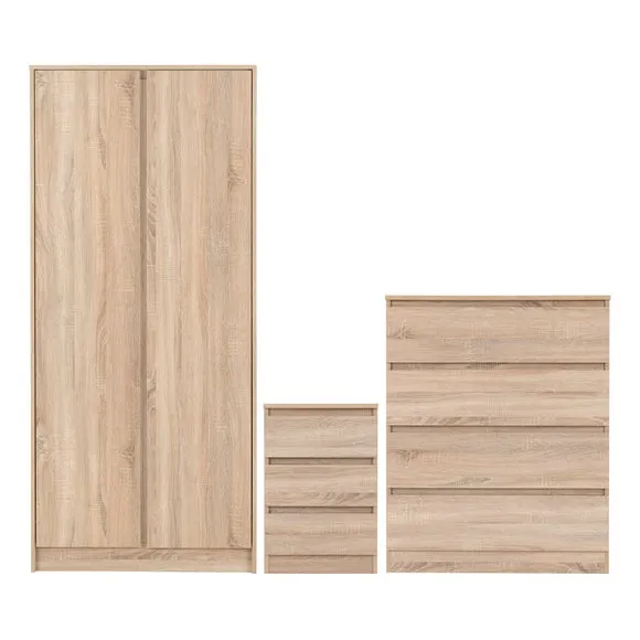 Walker Trio Bedroom Furniture Set 1