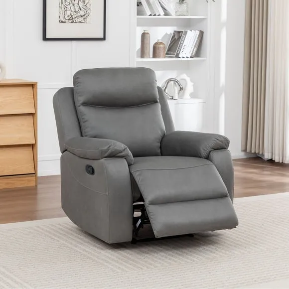Aviemore Faux Leather Manual Reclining Chair