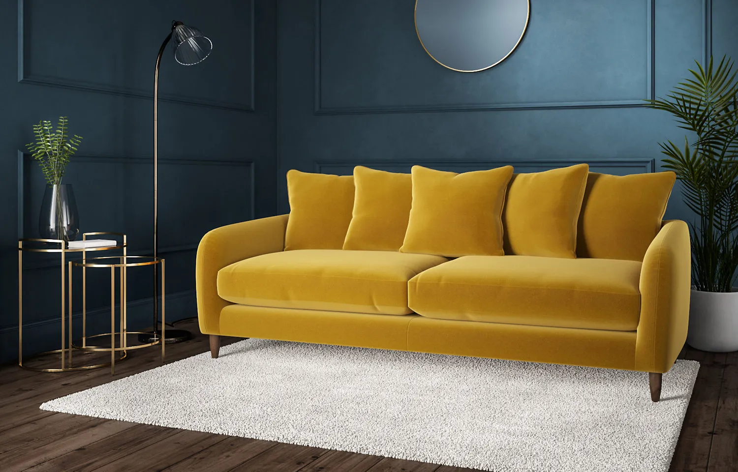 M&S Mia Scatterback 4 Seater Sofa
