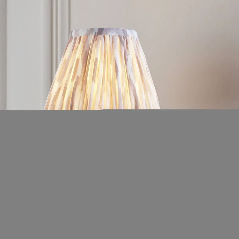 Netlighting Dahlia Curve & Ikat 16cm Wall Lamp Antique Brass Neutral Print in Gold 2