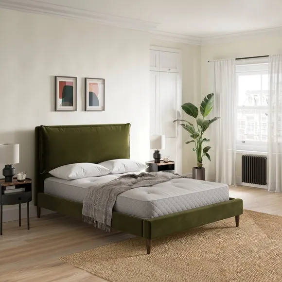 Skylar Velvet Bed
