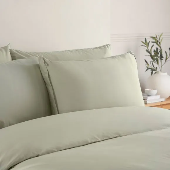 Pure Cotton Easy Zip Duvet Cover 2