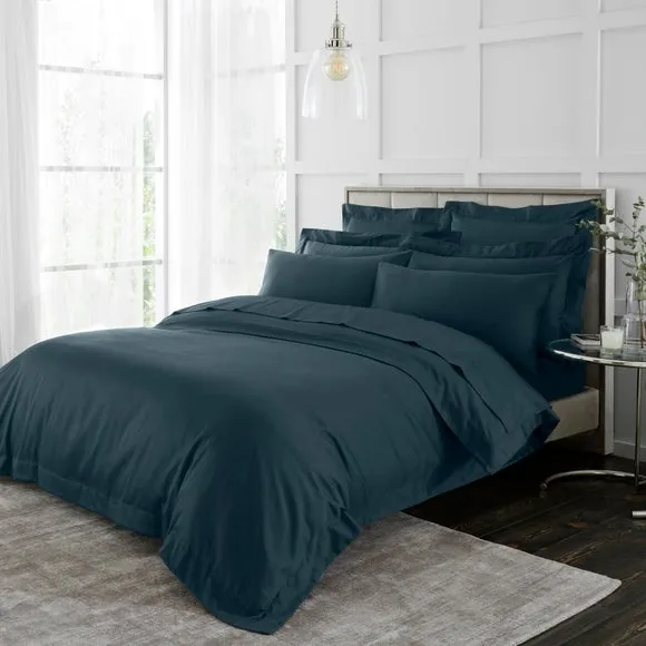 Hotel 230 Thread Count 100% Cotton Sateen Flat Sheet 2