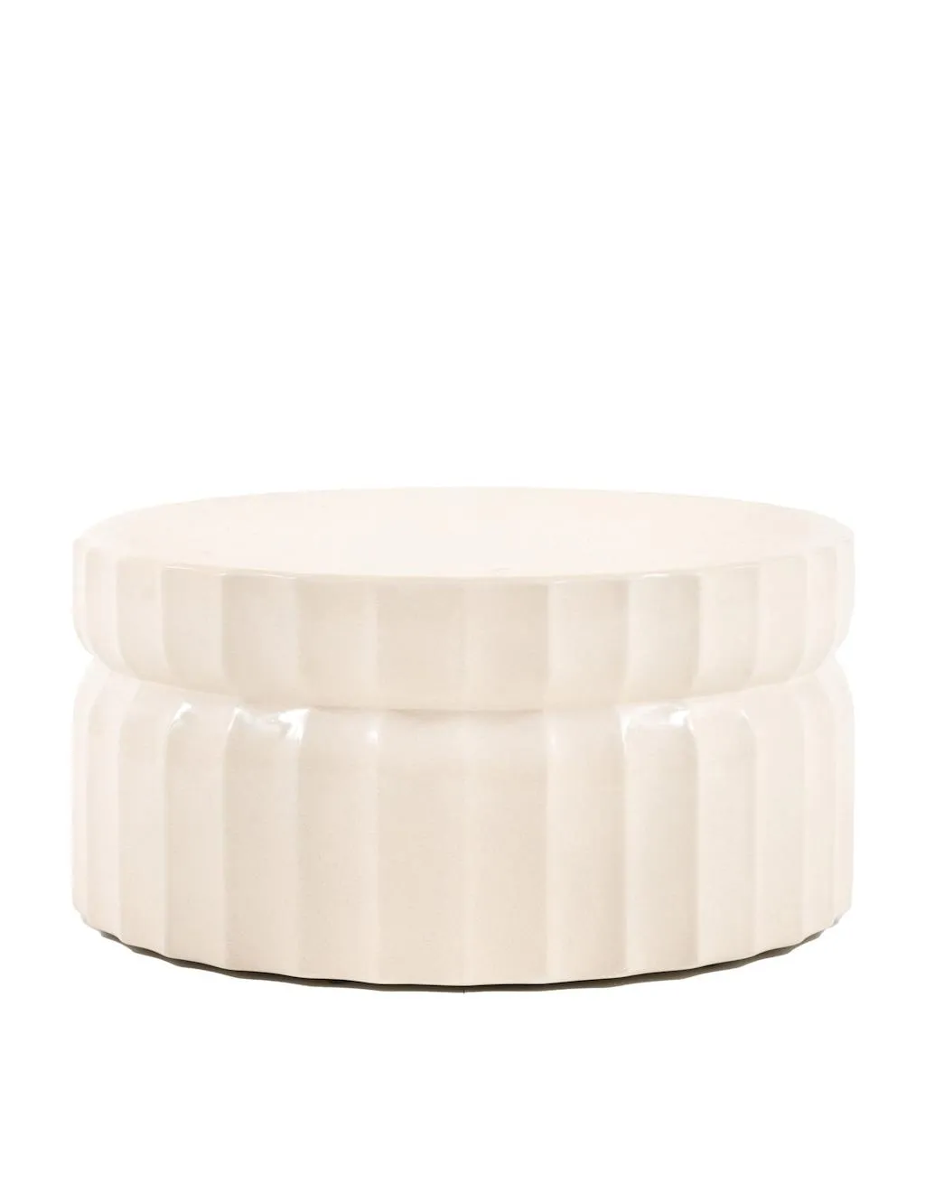 Gallery Direct Cirella Outdoor Coffee Table Cream