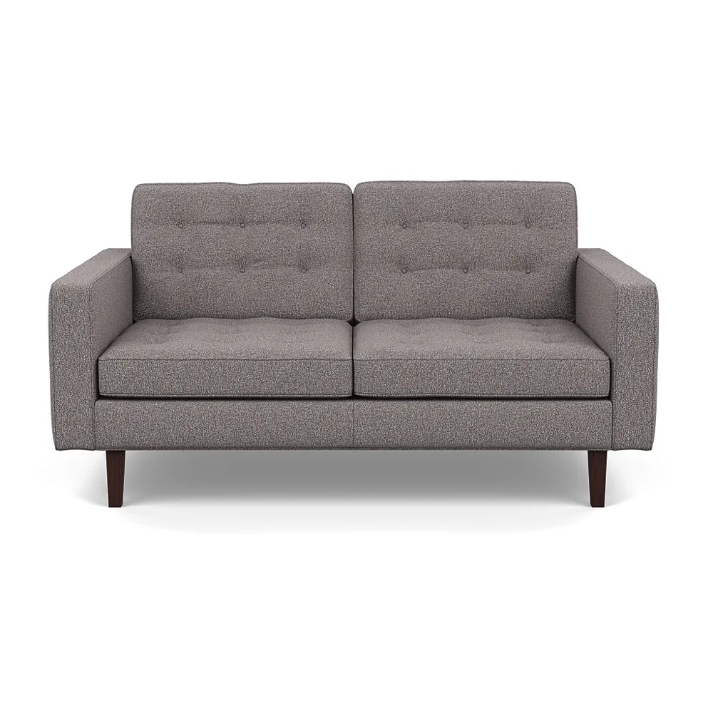 Heal's Hepburn 2 Seater Loop Boucle Granite Wenge 1