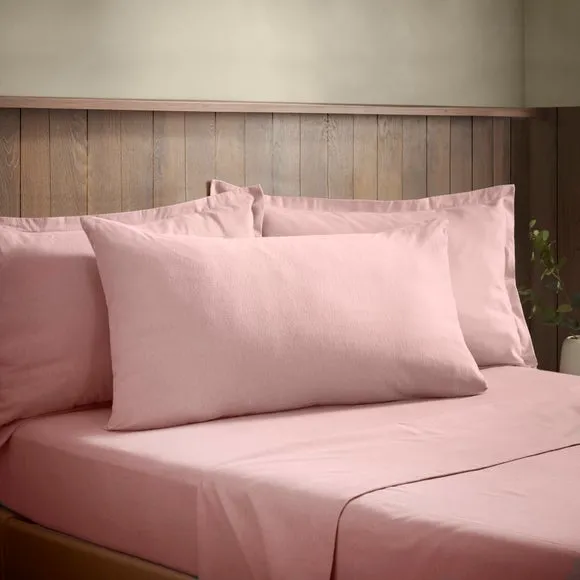 Soft & Cosy Luxury 100% Brushed Cotton Duvet Cover & Pillowcase Set 4