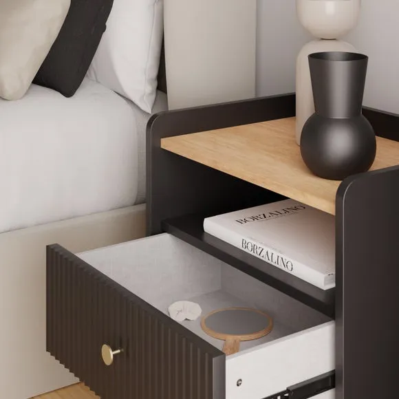 Georgi 1 Drawer Bedside Table 3
