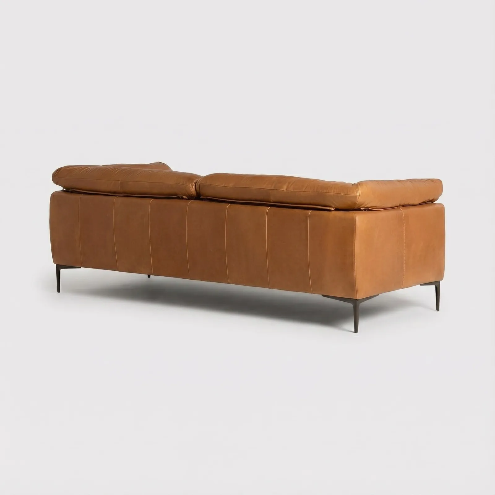 Epping 3 Seater Sofa 232X99X80Cm, Brown Leather | Barker & Stonehouse 5