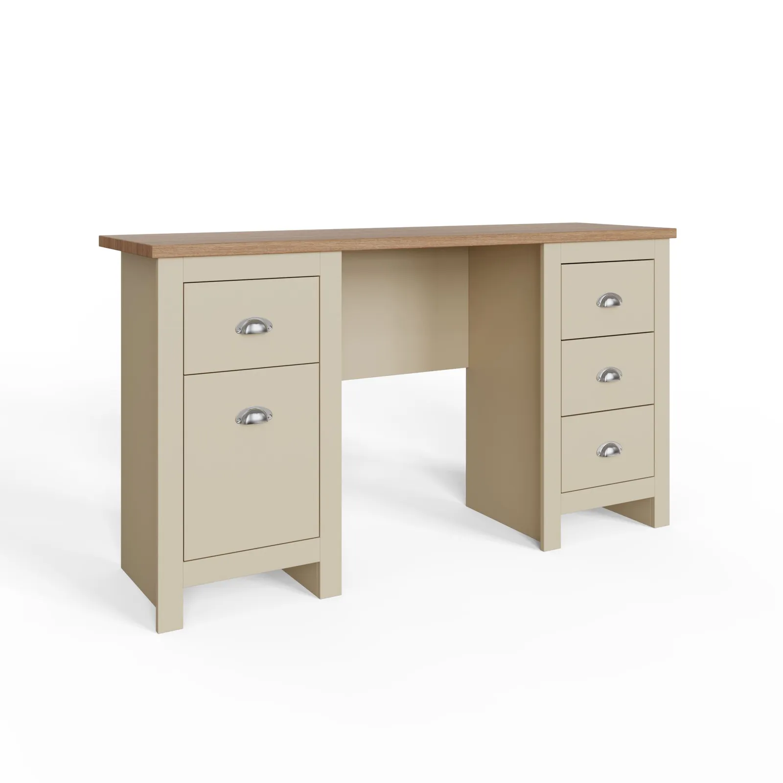 GFW Lancaster Study Desk in Cream 3