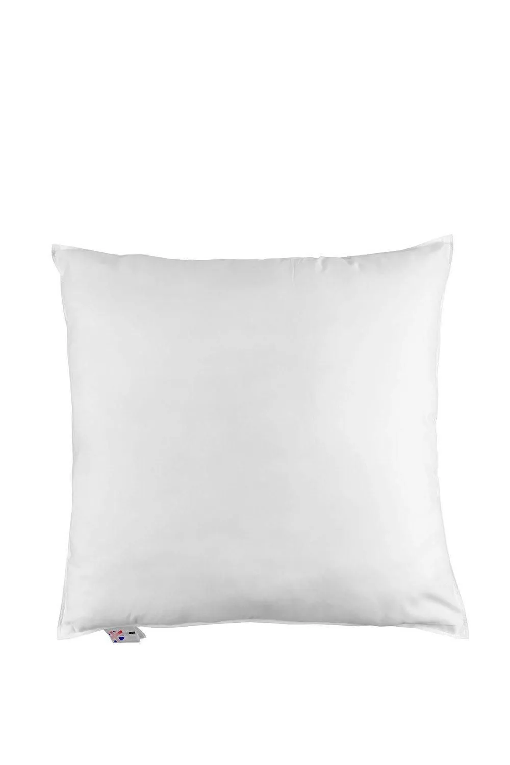 Homescapes Duck Feather Euro Continental Square Pillow Pair - 80cm x 80cm in White