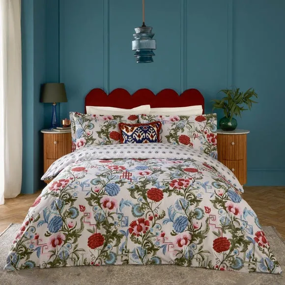 Ishana Reversible Duvet Cover and Pillowcase Set