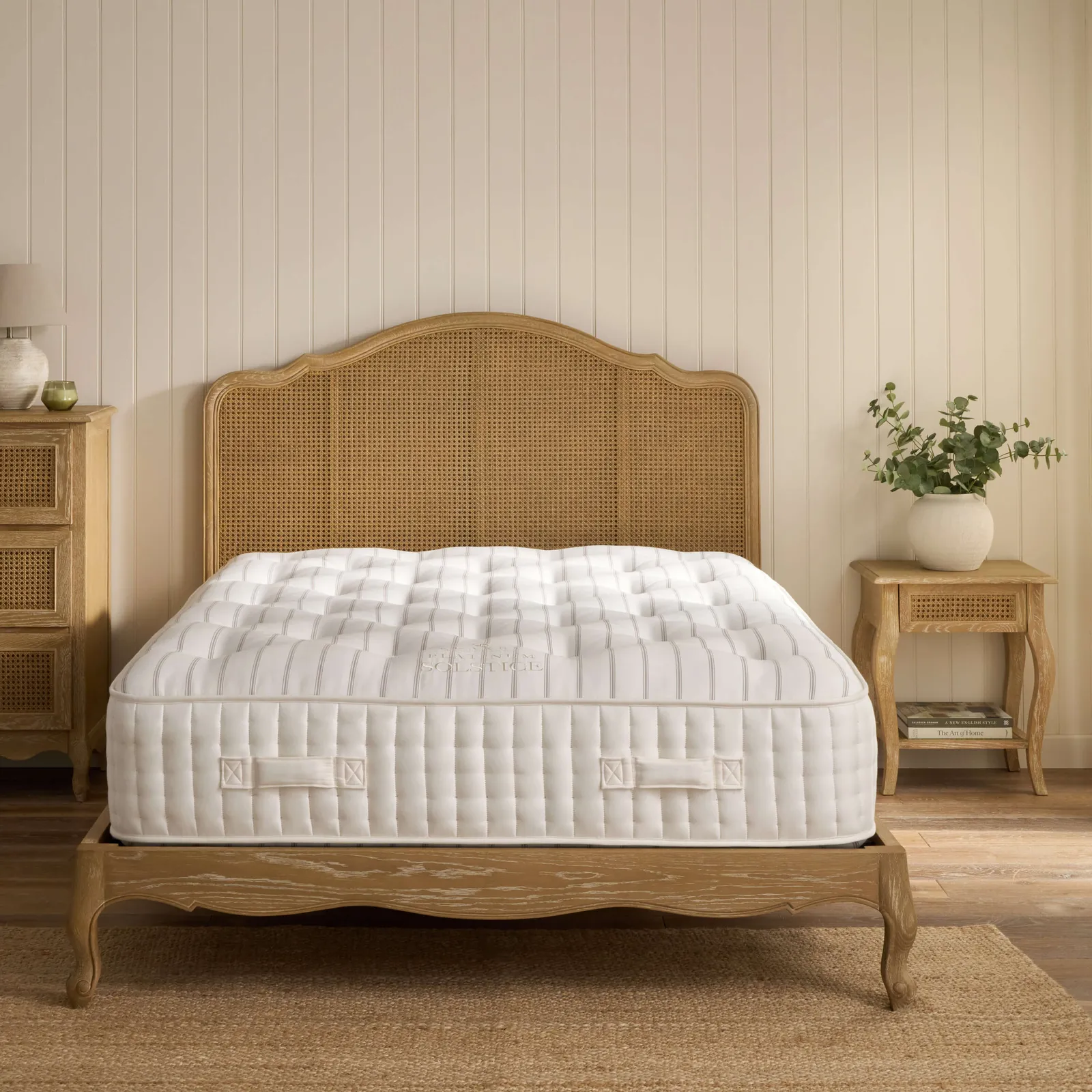 Flaxby Platinum Solstice Mattress, Super King - Single Tension Mattress, Soft