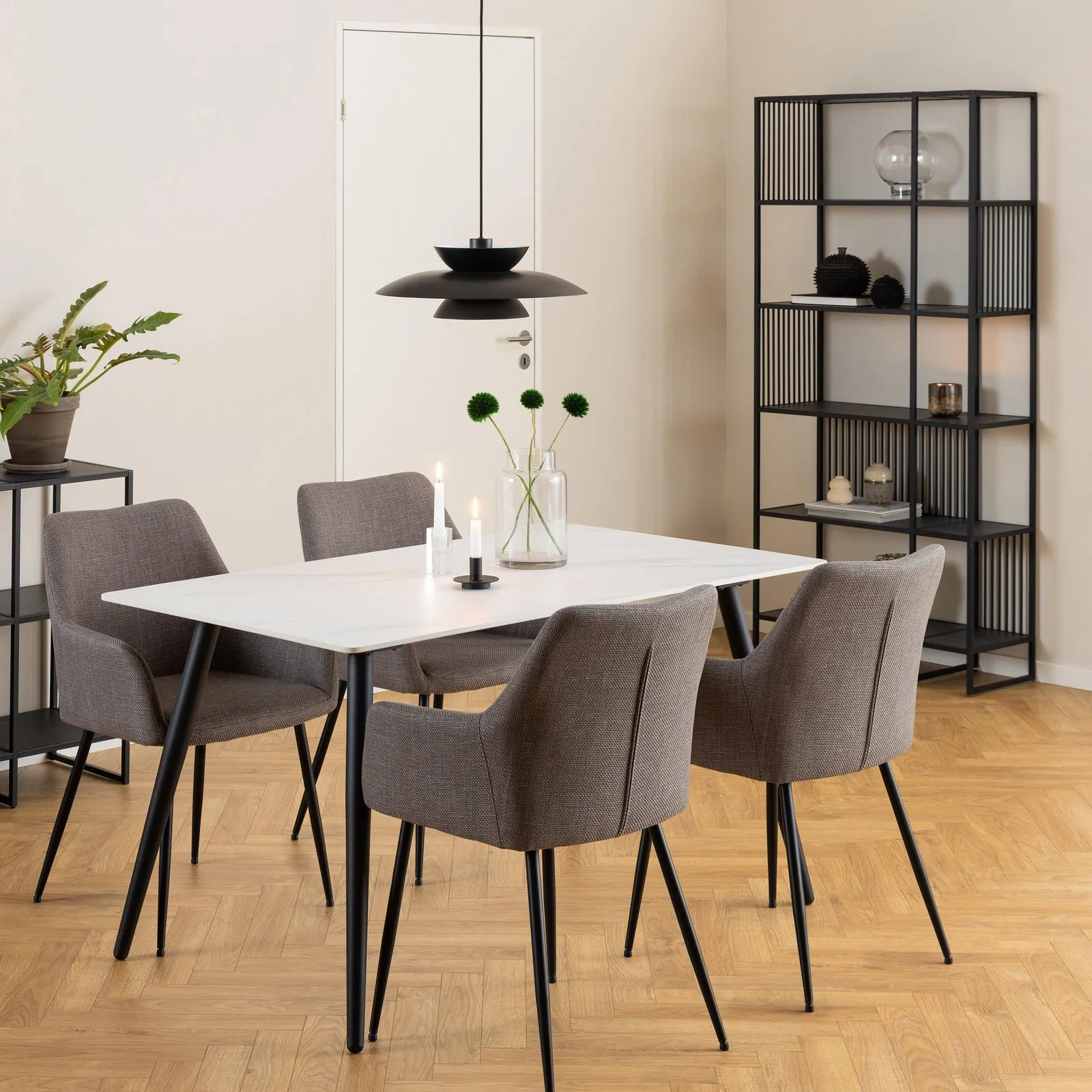 Furniture To Go Strington Bookcase with 5 Shelves in Black 4