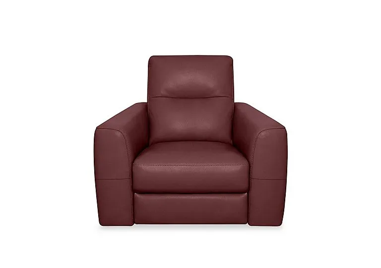 Nest NC Leather Chair - NC Deep Red