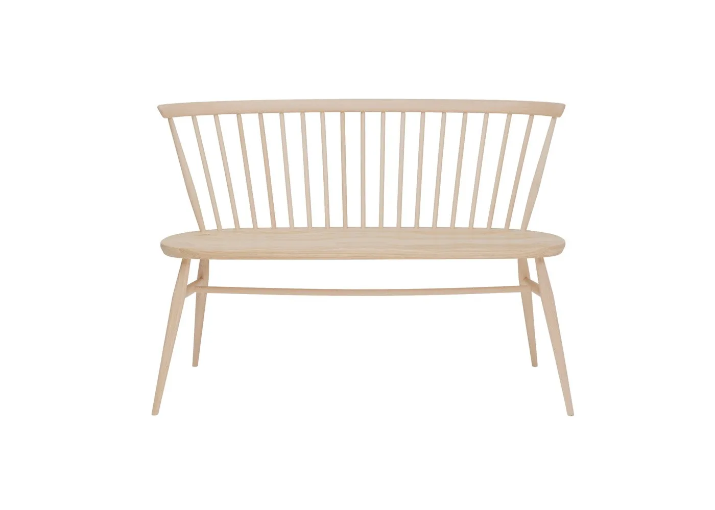 Ercol Originals Loveseat in Clear Matt Ash