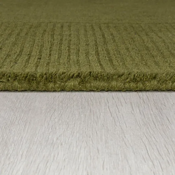 Boston Wool Border Rug 4