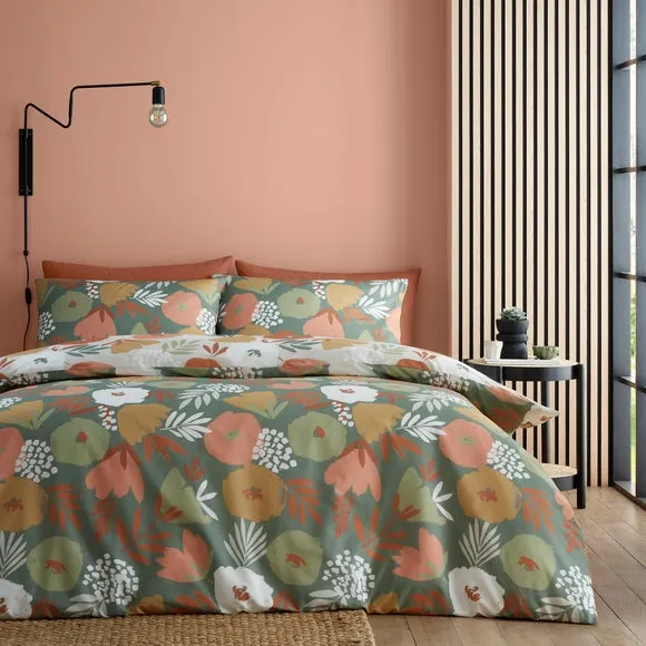 Yasmin Polycotton Duvet Cover & Pillowcase Set 1