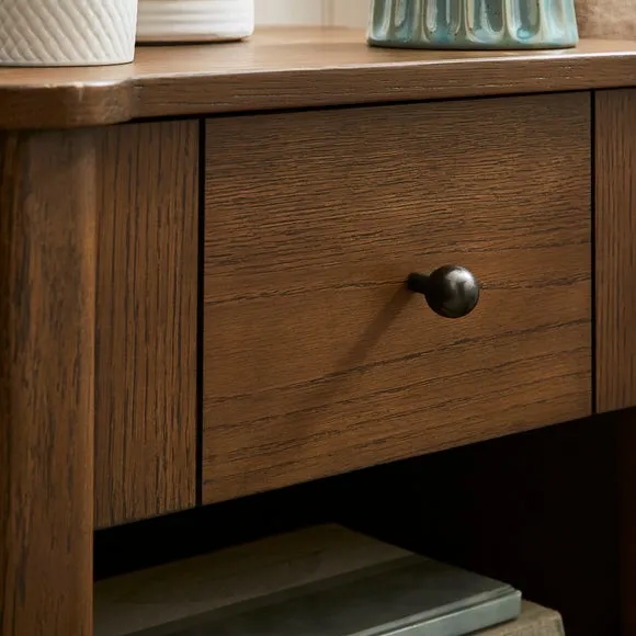 Ratcliffe 1 Drawer Bedside Table 5