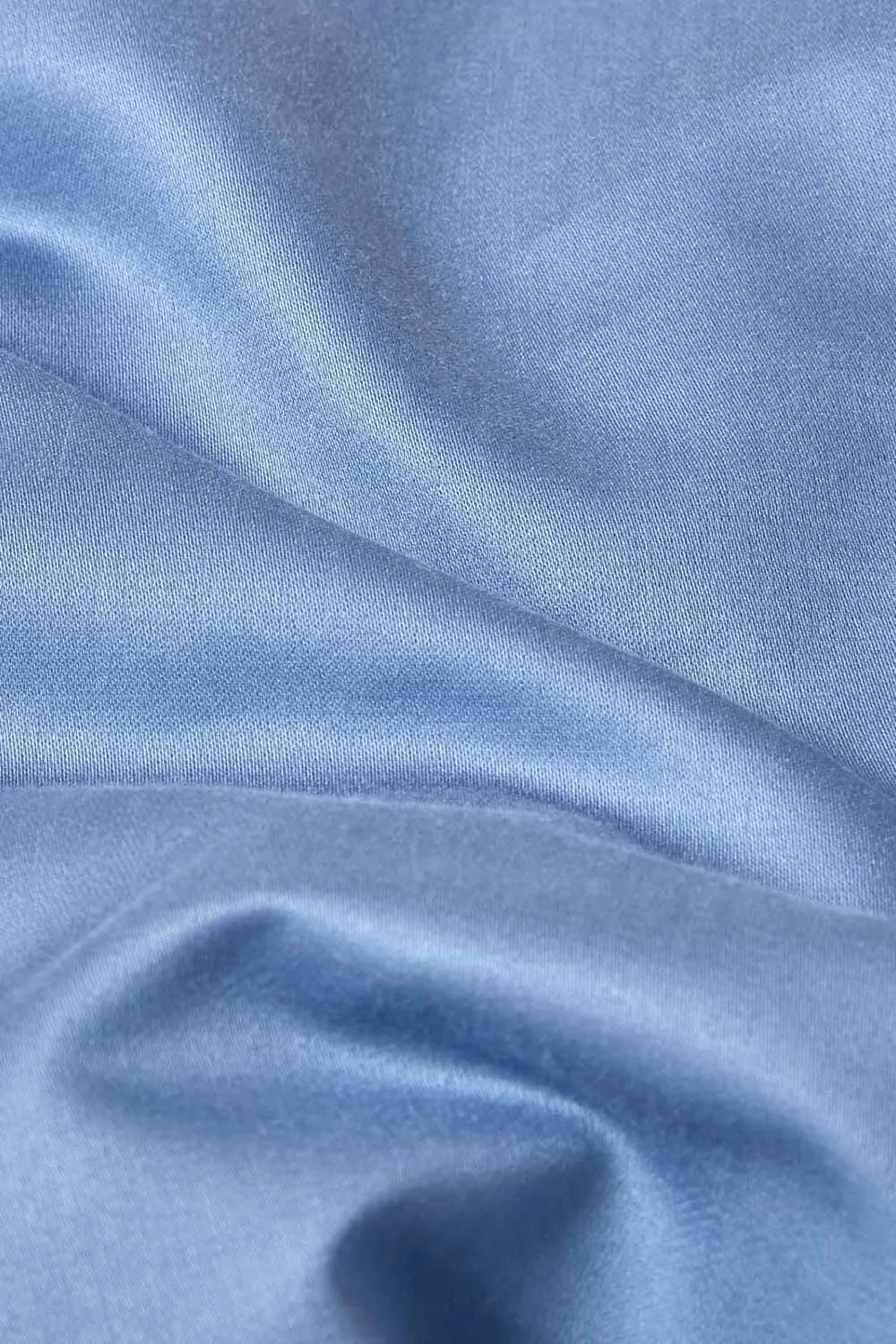 Homescapes Egyptian Cotton Housewife Pillowcase 1000 TC, King Size in Blue 4