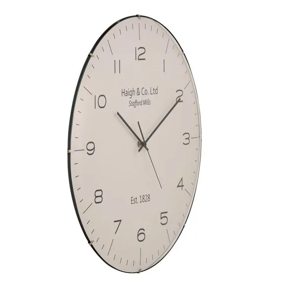 Dome Glass Wall Clock 2