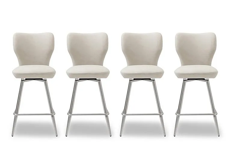 Elegante Set of 4 Bar Stools