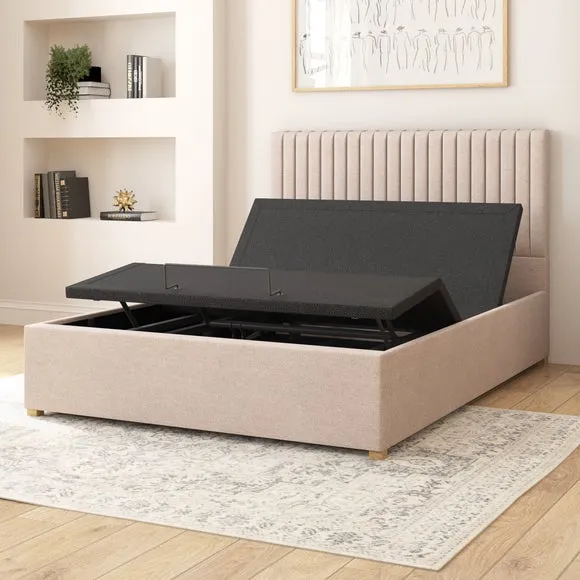 Grant Saxon Twill Adjustable Bed 4