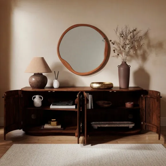 Tarla Extra Wide Sideboard, Mango Wood 2