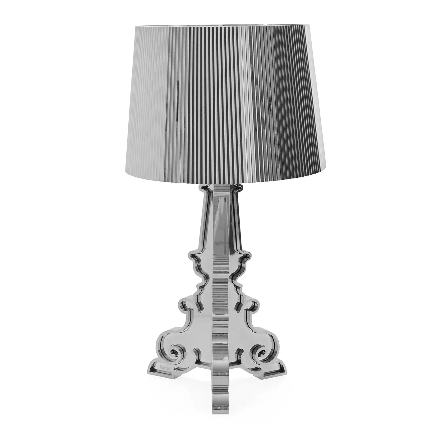 Kartell Bourgie Table Lamp Chrome Plated 1