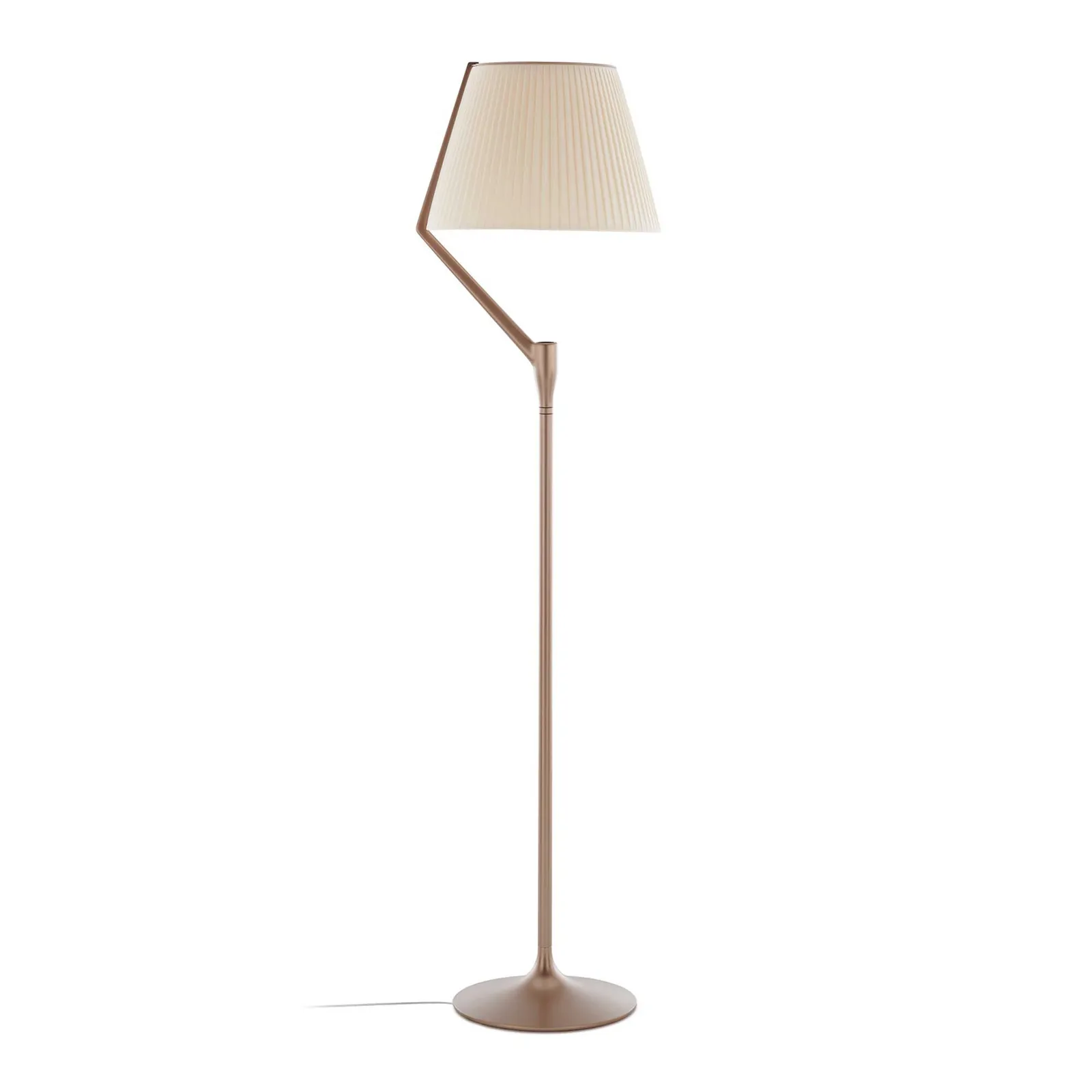 Kartell Angelo Stone Floor Lamp 42X173 Copper, Gold | Barker & Stonehouse